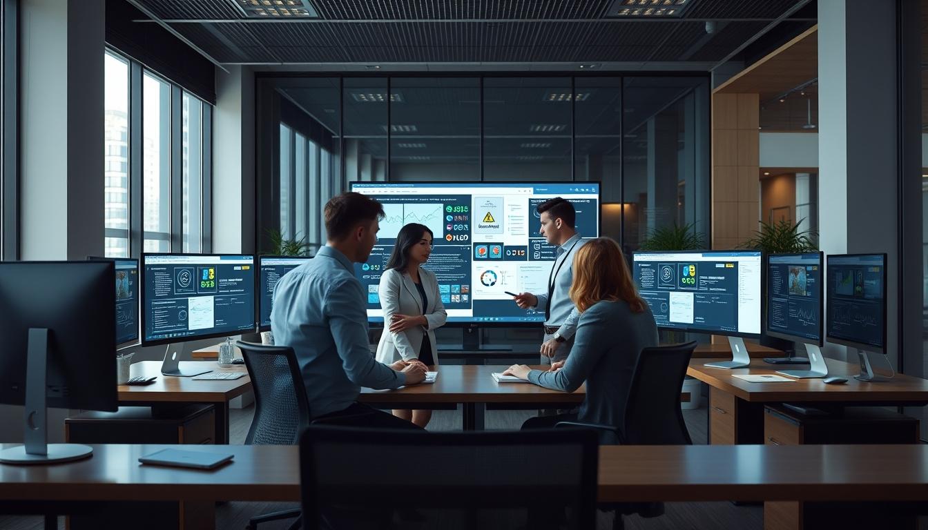 Business software planning session