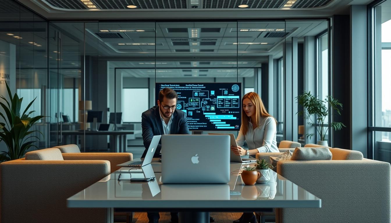 Digital integration architecture and business data flow